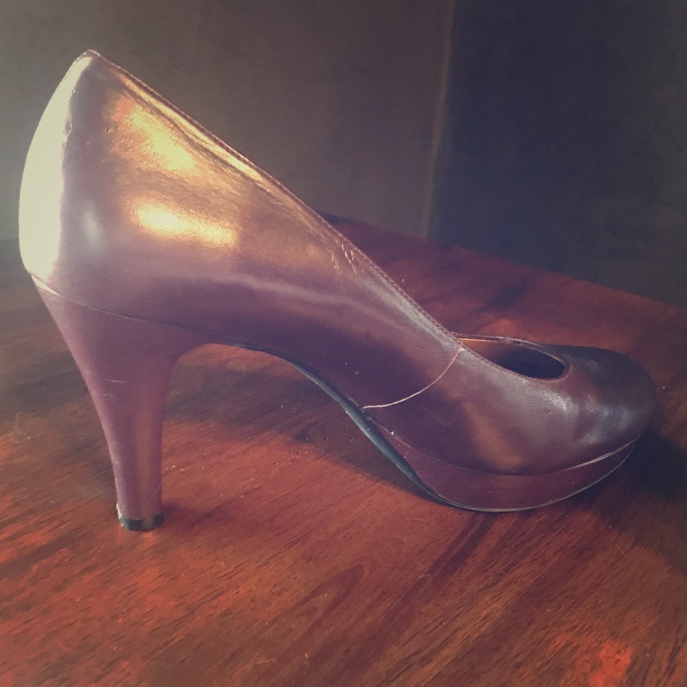 Brown Nurture High Heels size 10